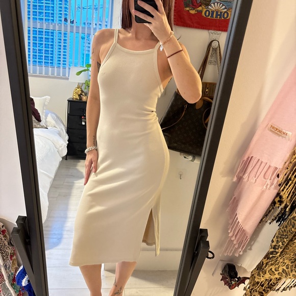 Old Navy Dresses & Skirts - Old Navy Cream Midi Dress
